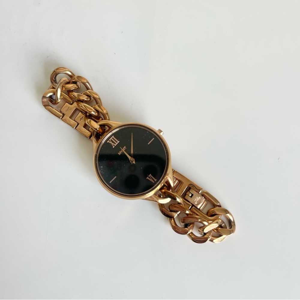 MVMT Black & Gold Watch
